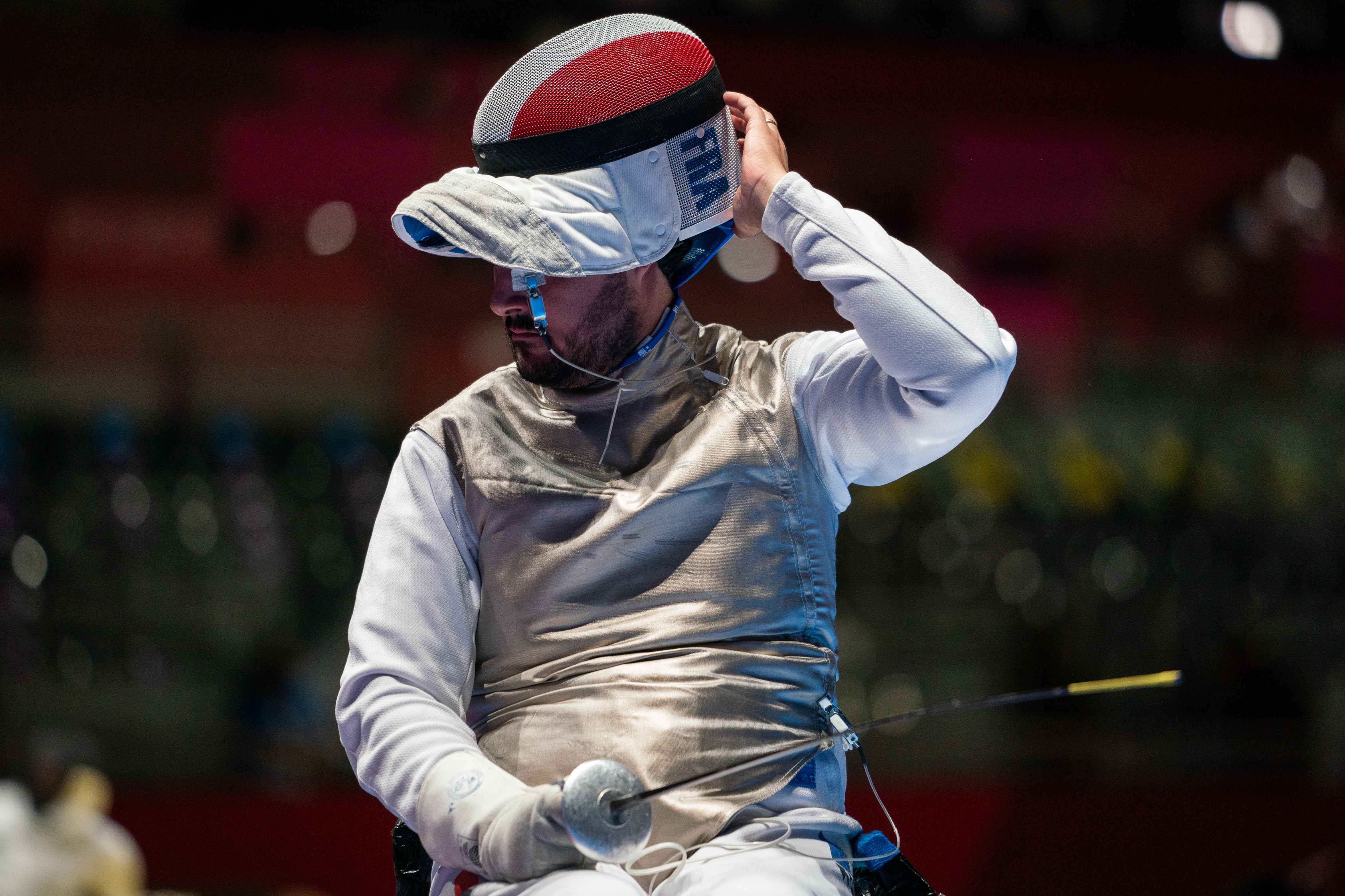 Maxime Valet Equipe de France d'escrime fauteuil Coupe du monde