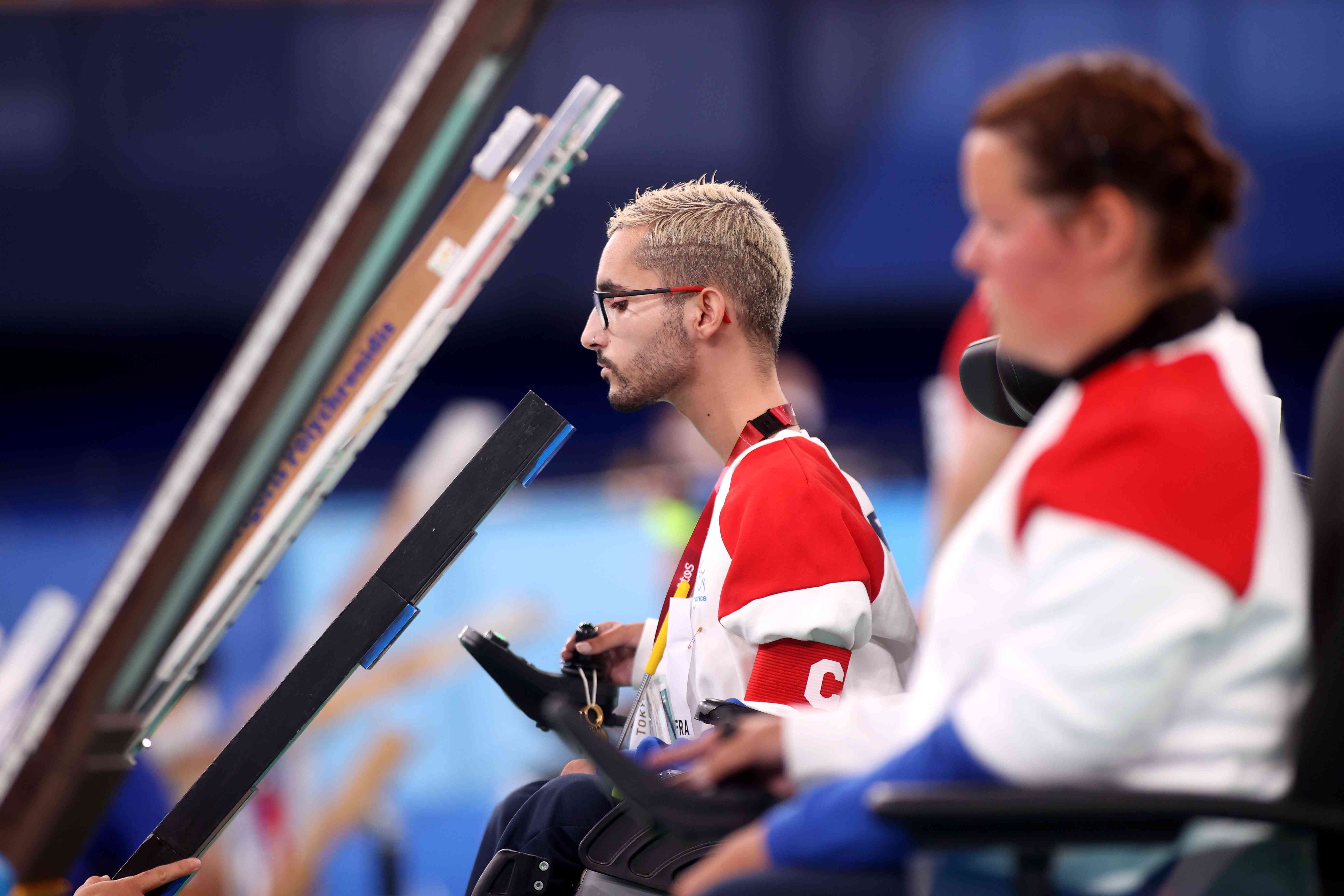 Samir Vanderbeken et Sonia Heckel Equipe de France de boccia