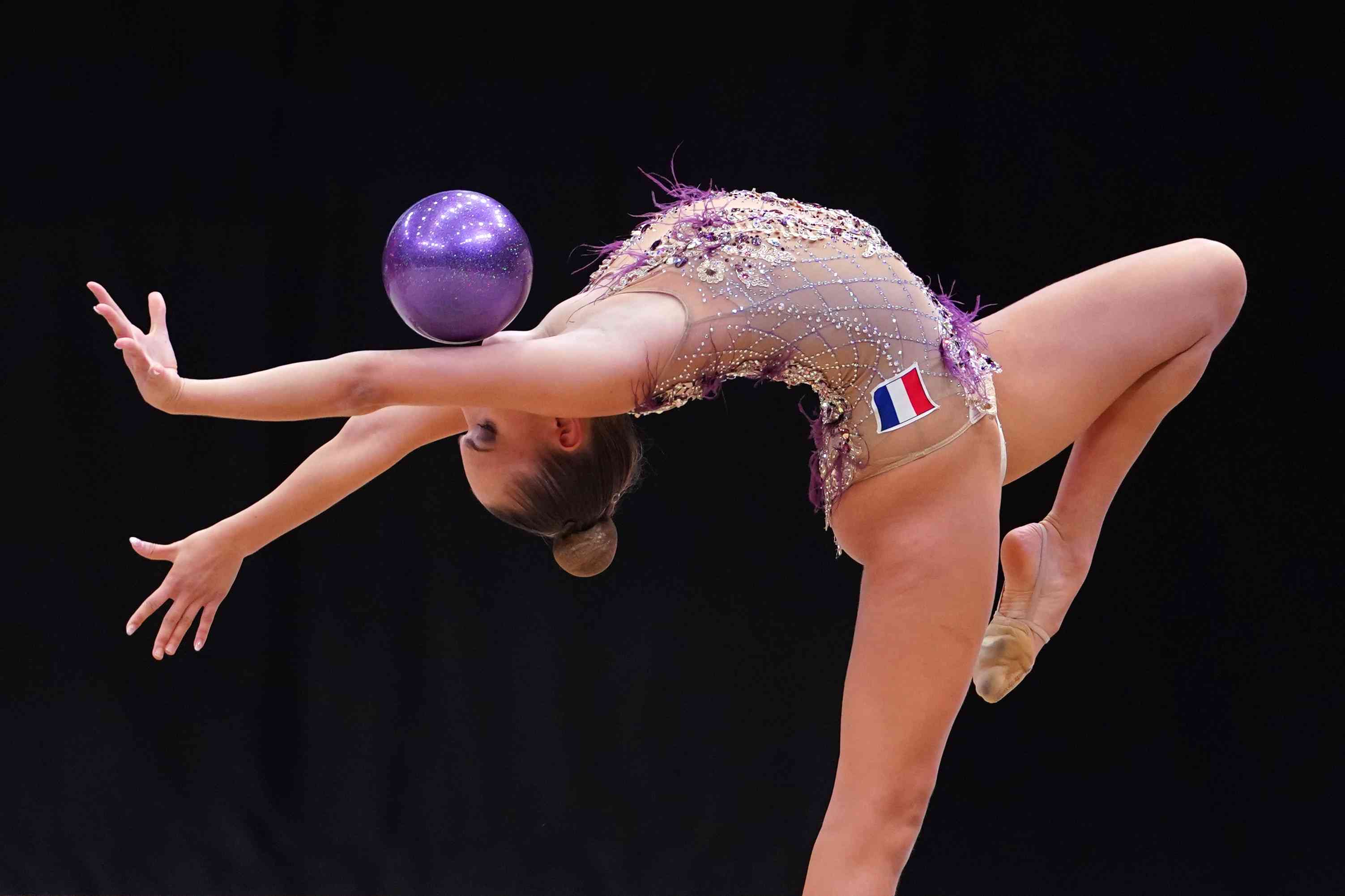 Maëlle Millet gymnastique rythmique 3e à Sofia