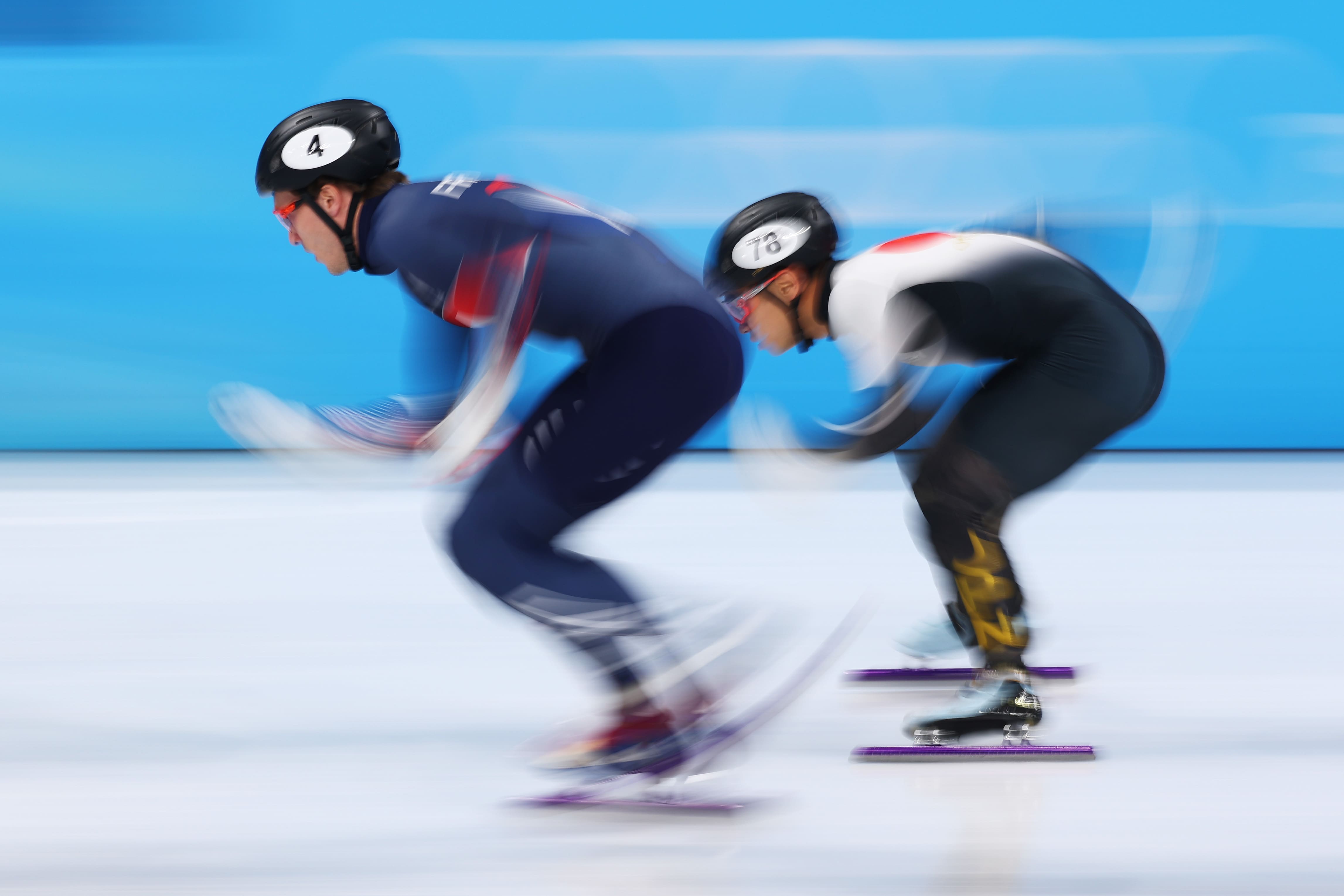 Sebastien Lepape - short track - patinage de vitesse sur piste courte - Pékin 2022 - France Olympique