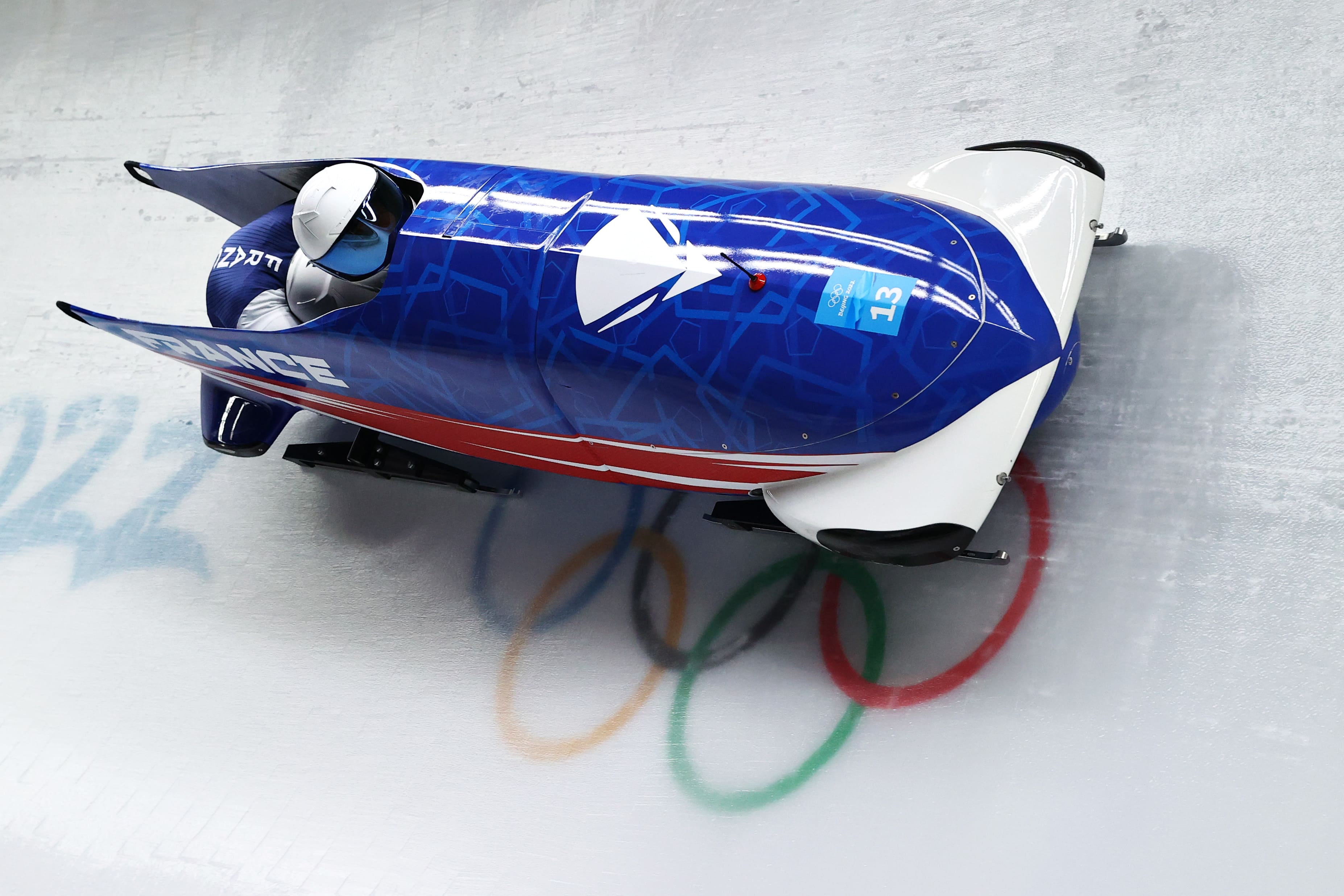 Romain Heinrich Dorian Hauterville Bobsleigh à 2 Pékin 2022 France Olympique