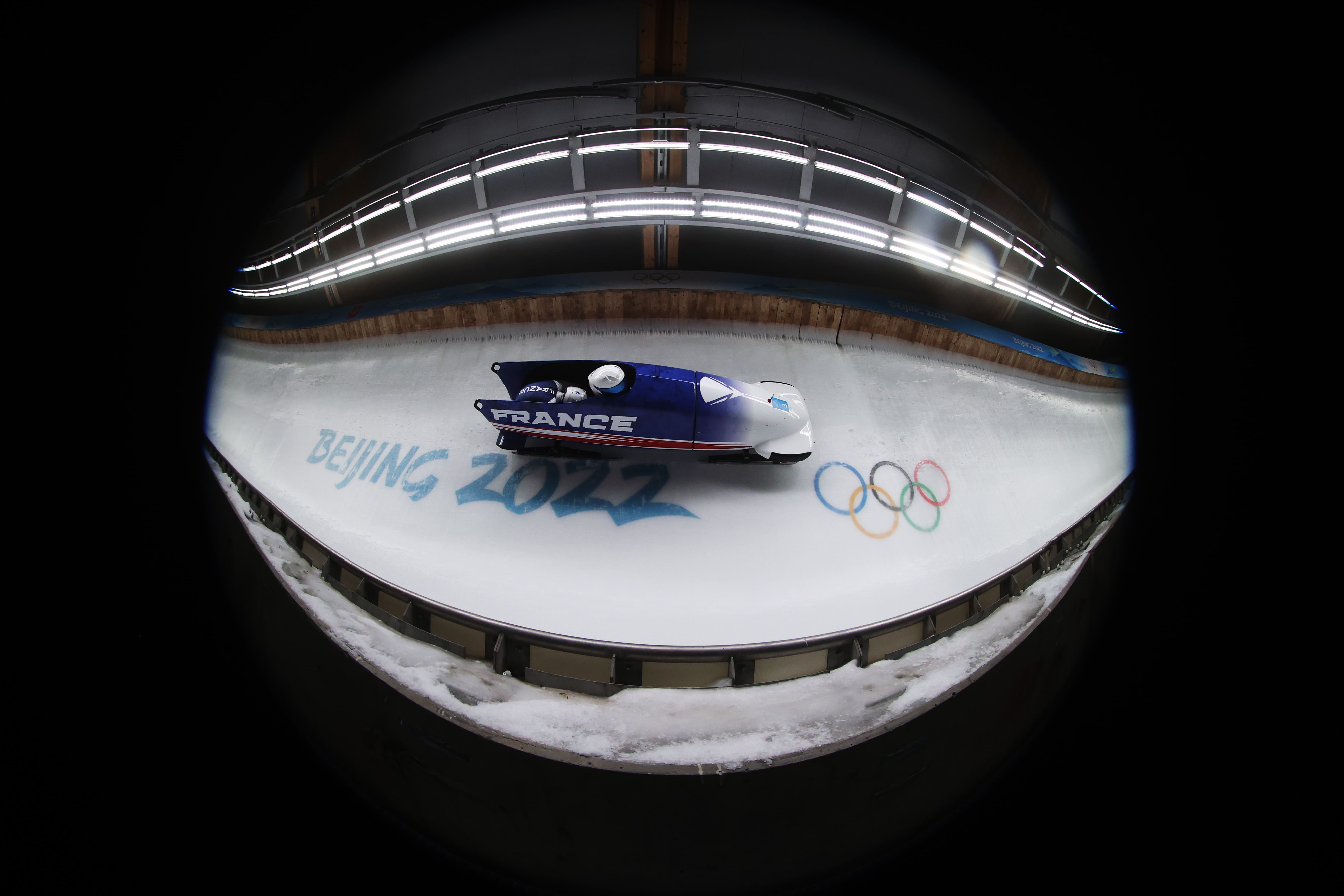 Carla Sénéchal Margot Boch premières françaises de l'histoire aux Jeux Olympiques en bobsleigh à deux