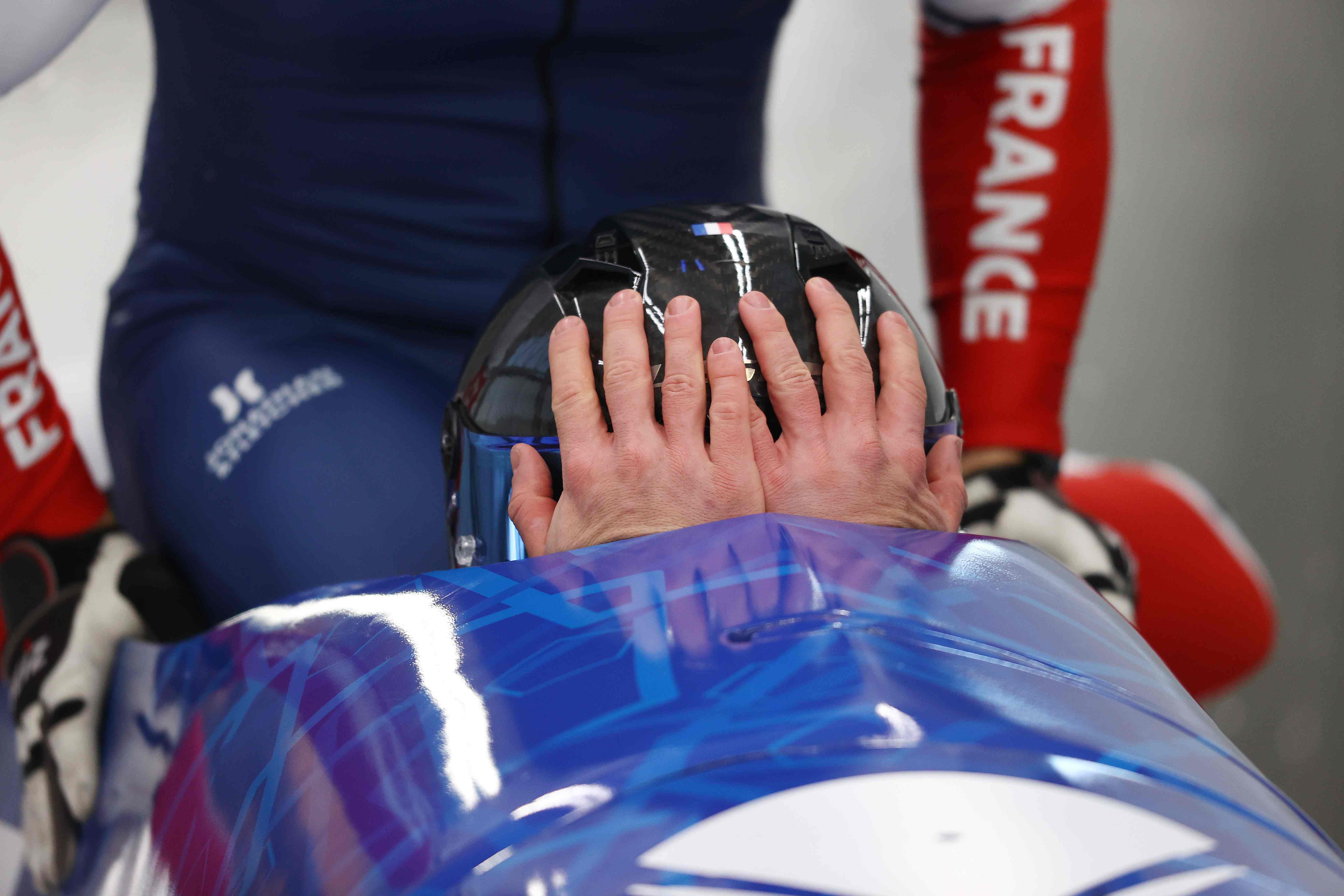 Romain Heinrich Pékin 2022 Bobsleigh à 4 19ème place France Olympique