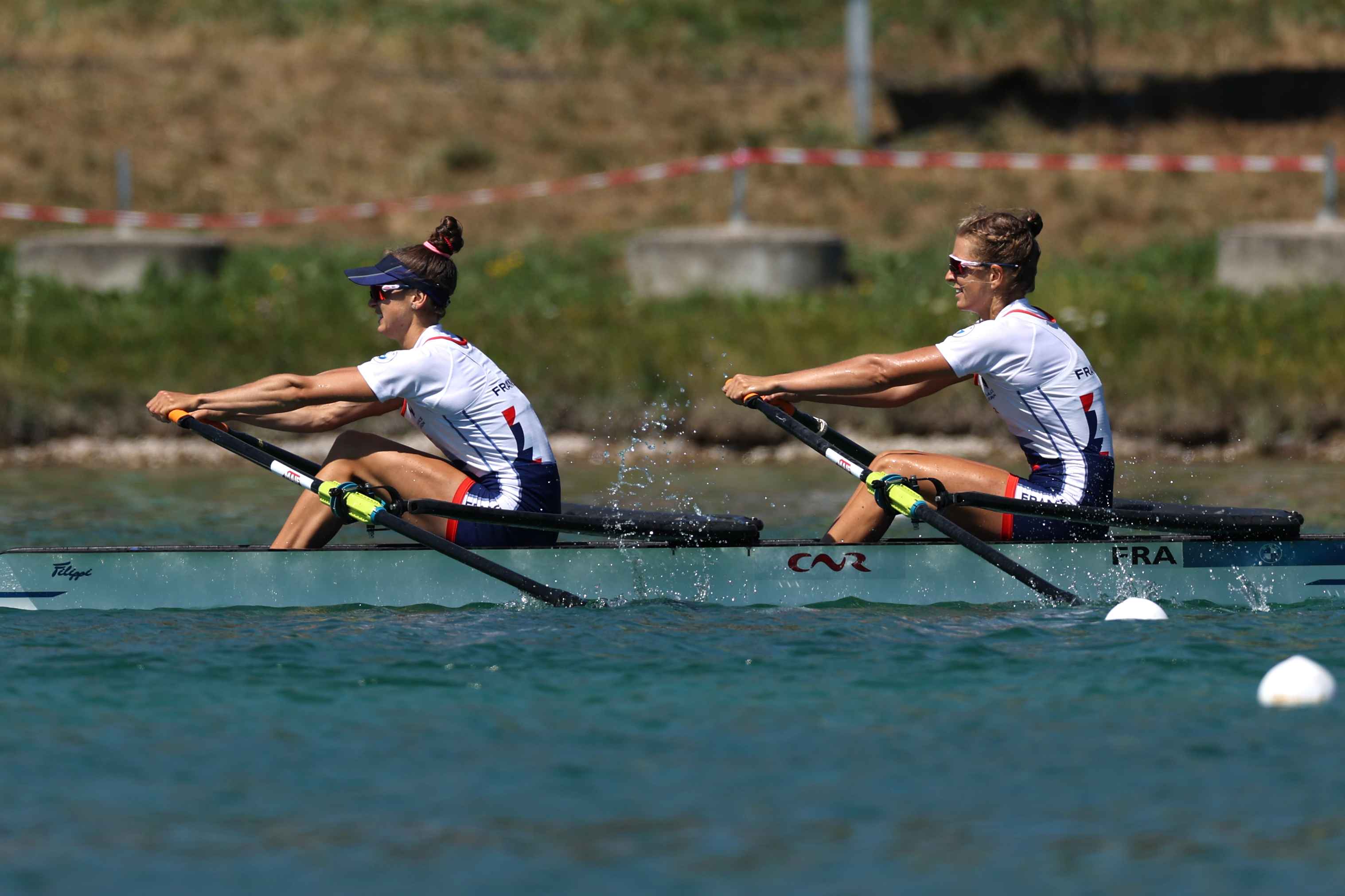 Claire Bové et Laura Tarantola Equipe de France d'aviron