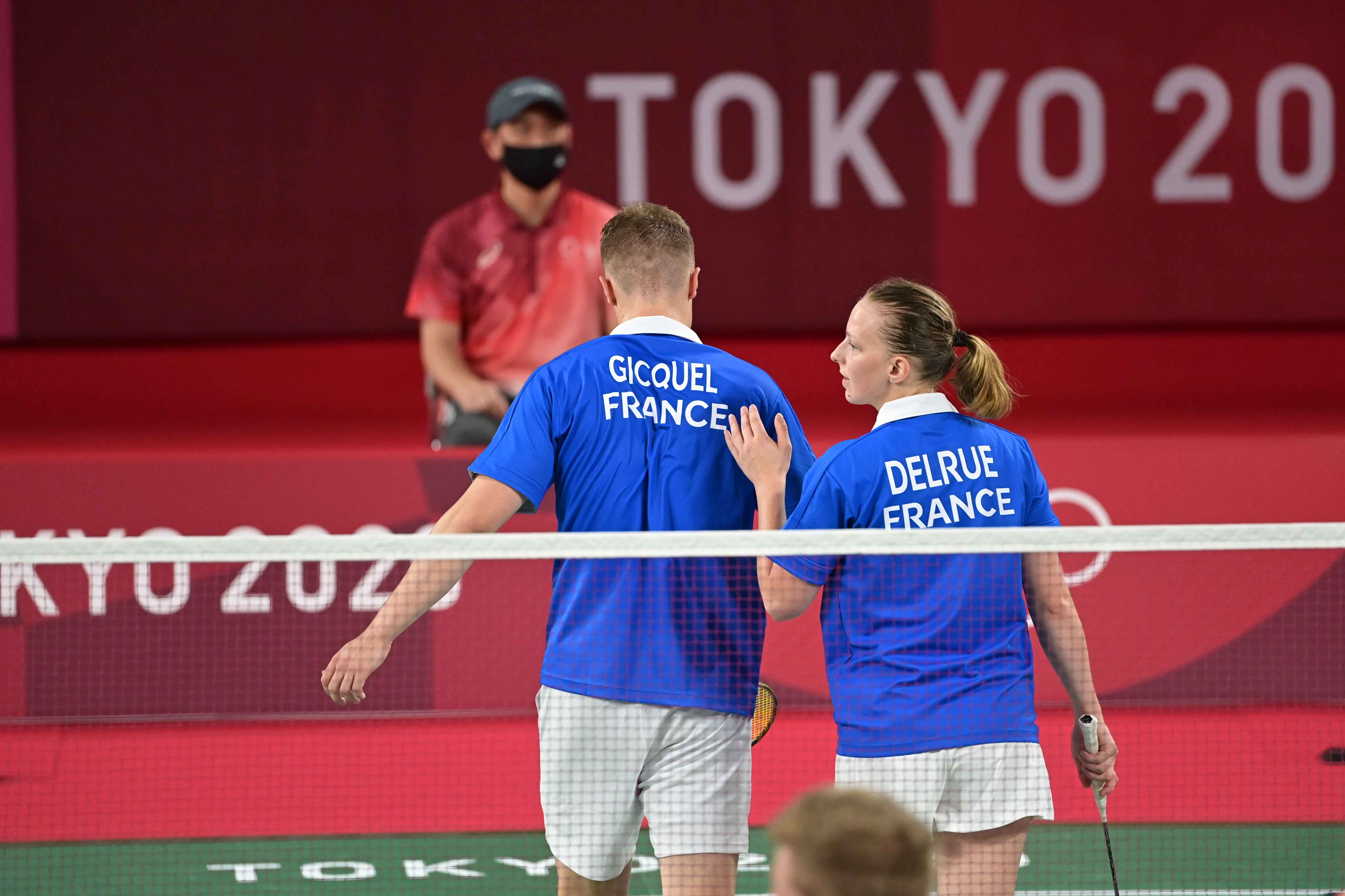 Gicquel Delrue equipe de France de badminton