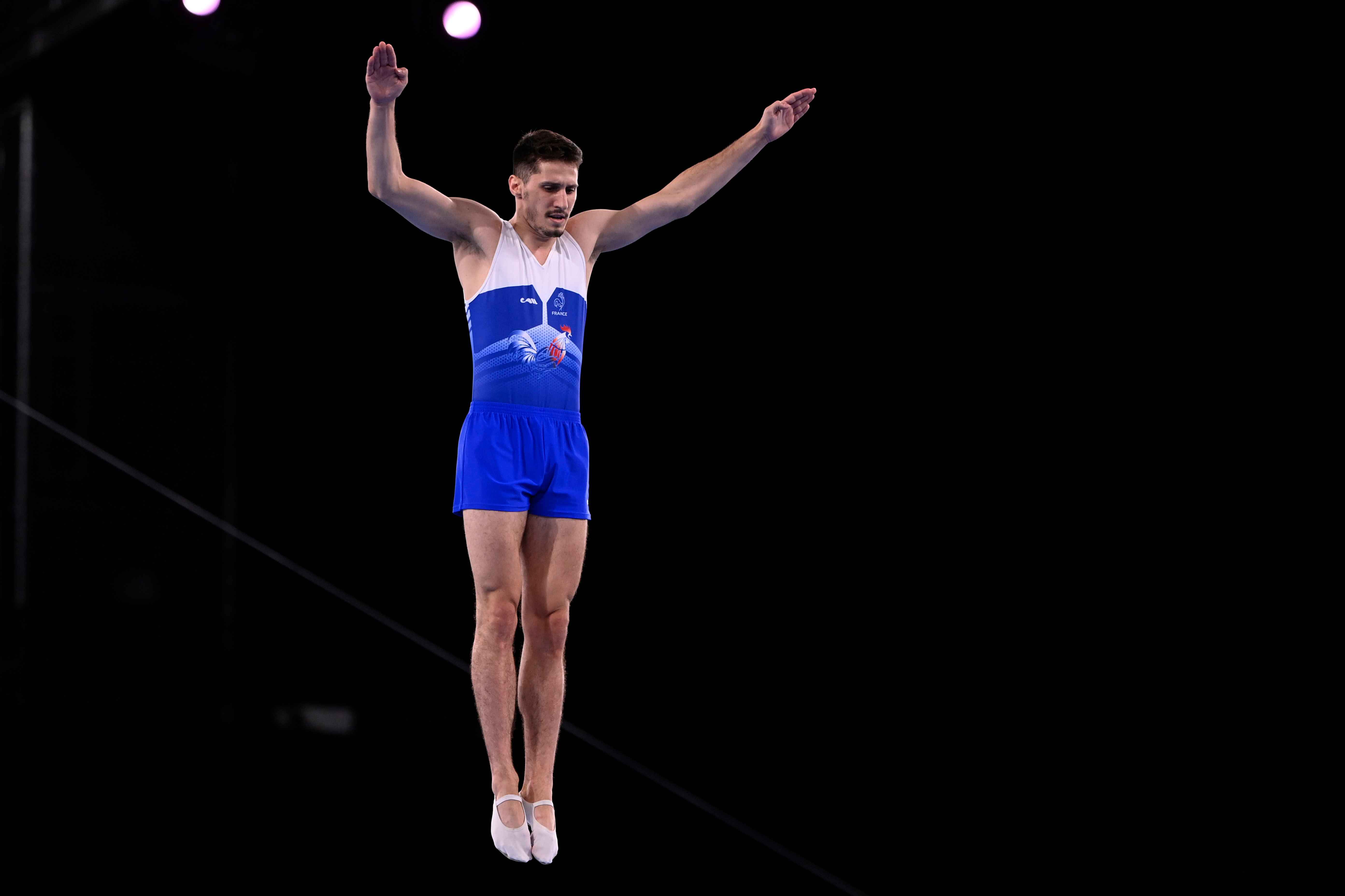 Allan Morante Equipe de France de trampoline vice champion du monde