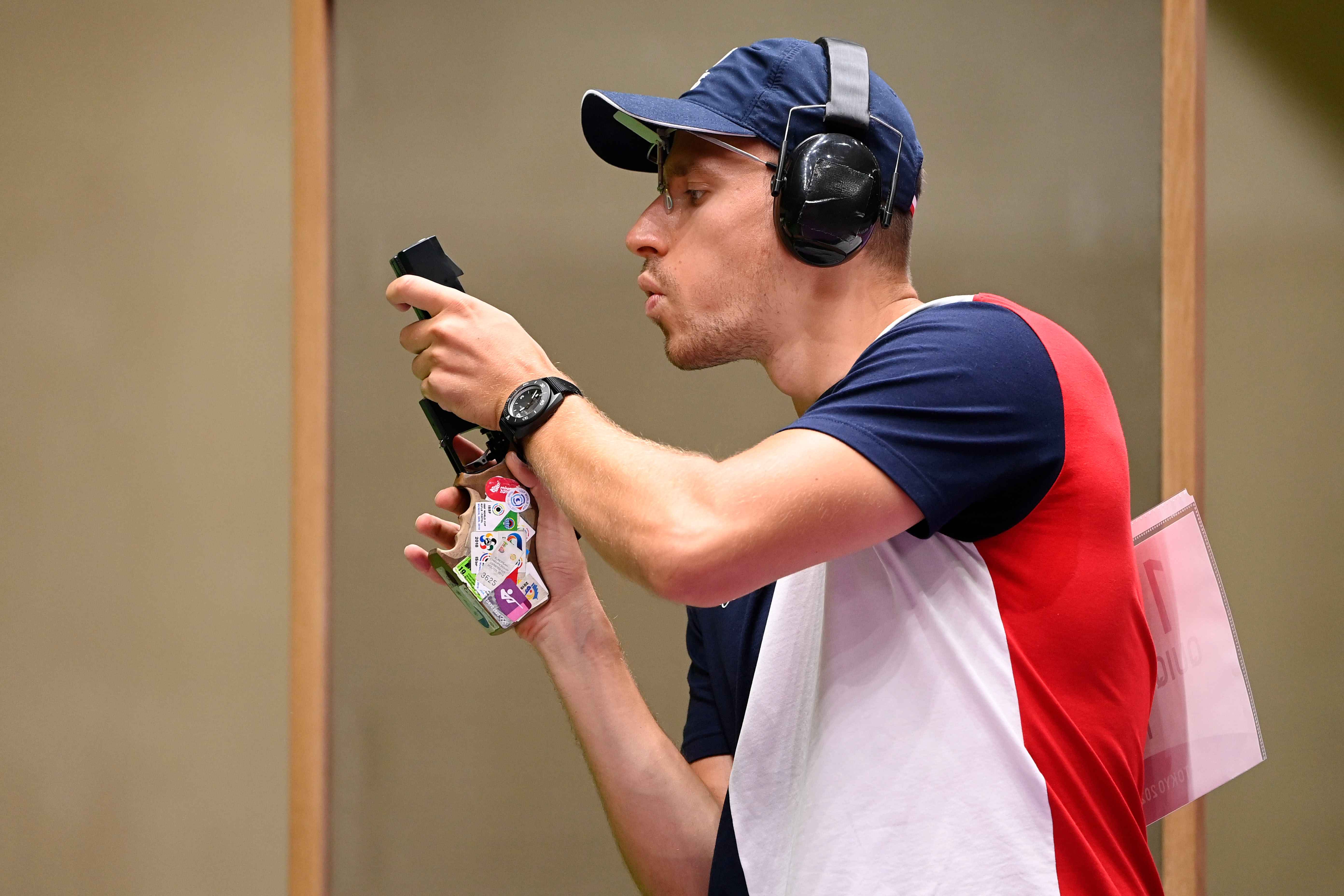 Jean Quiquampoix vice champion du monde pistolet vitesse