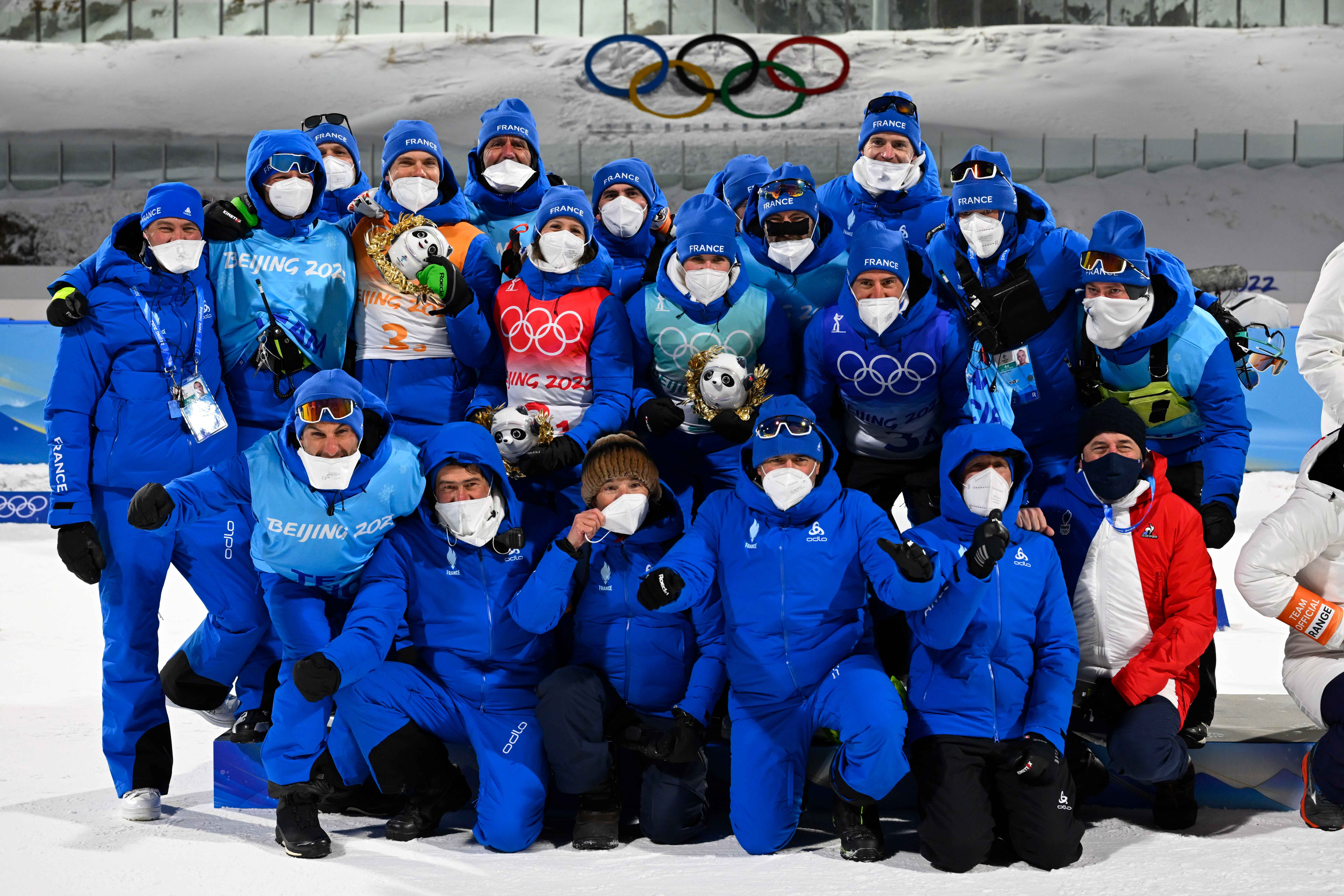 Biathlon France Olympique Mass start Pékin 2022 