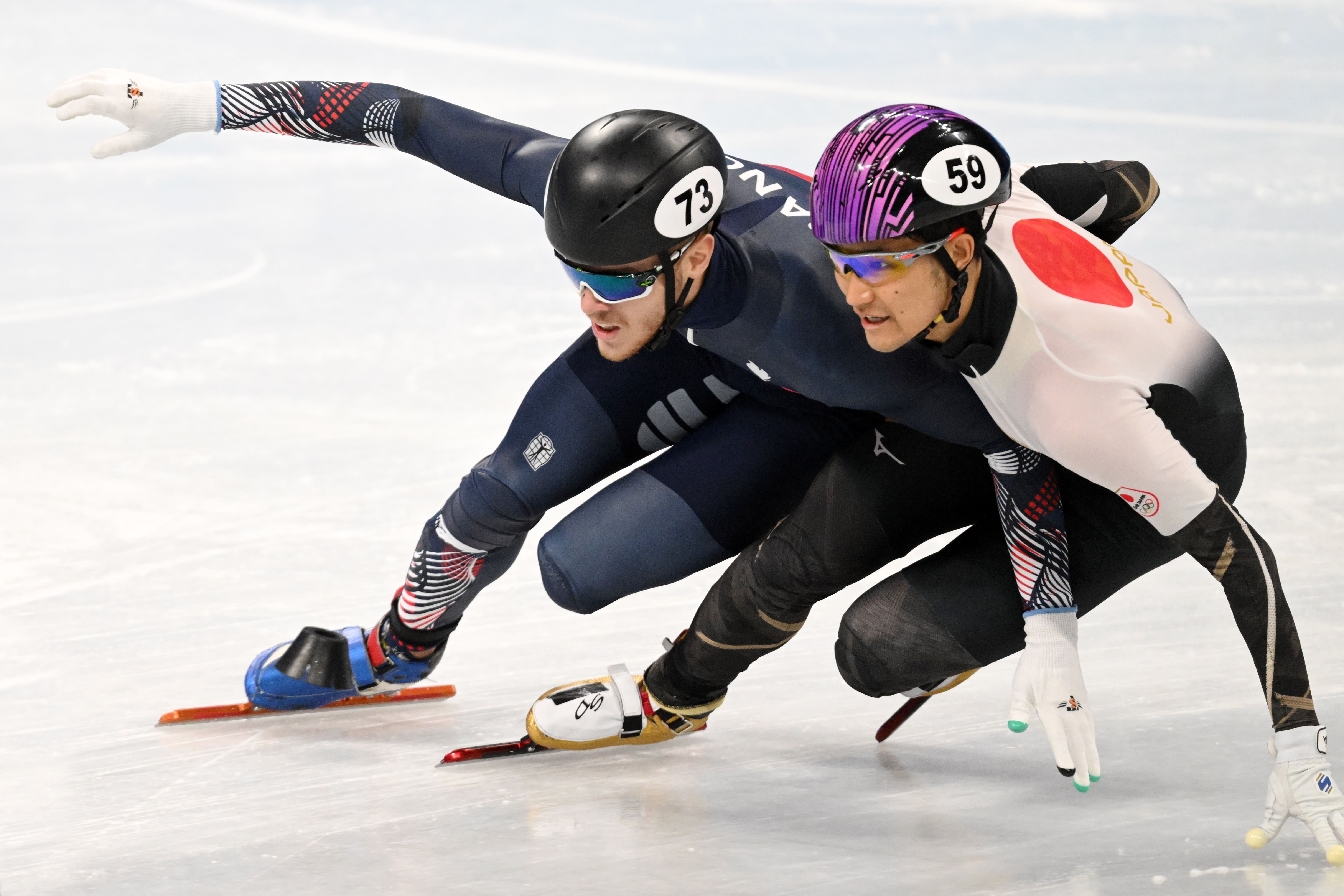 Quentin Fercoq - Short track - patinage de vitesse - Pékin 2022 - Jeux Olympiques - Equipe de France Olympique