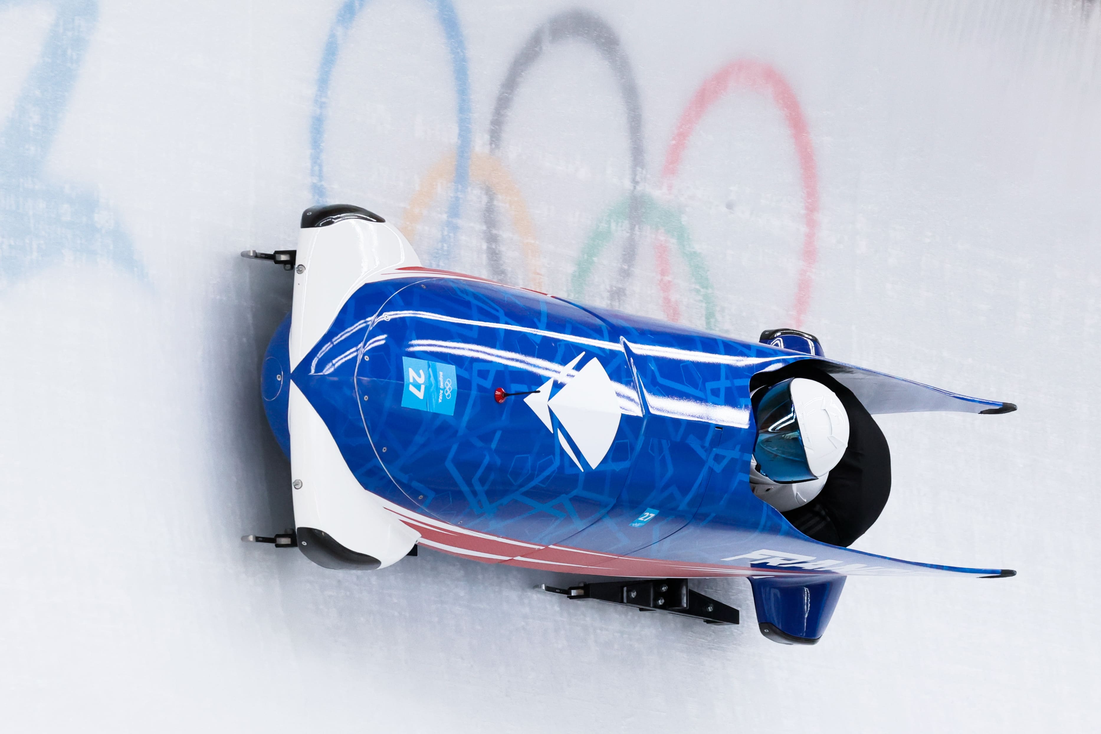 Dorian Hauterville - Romain Heinrich - France Olympique - Bobsleigh - Pékin 2022