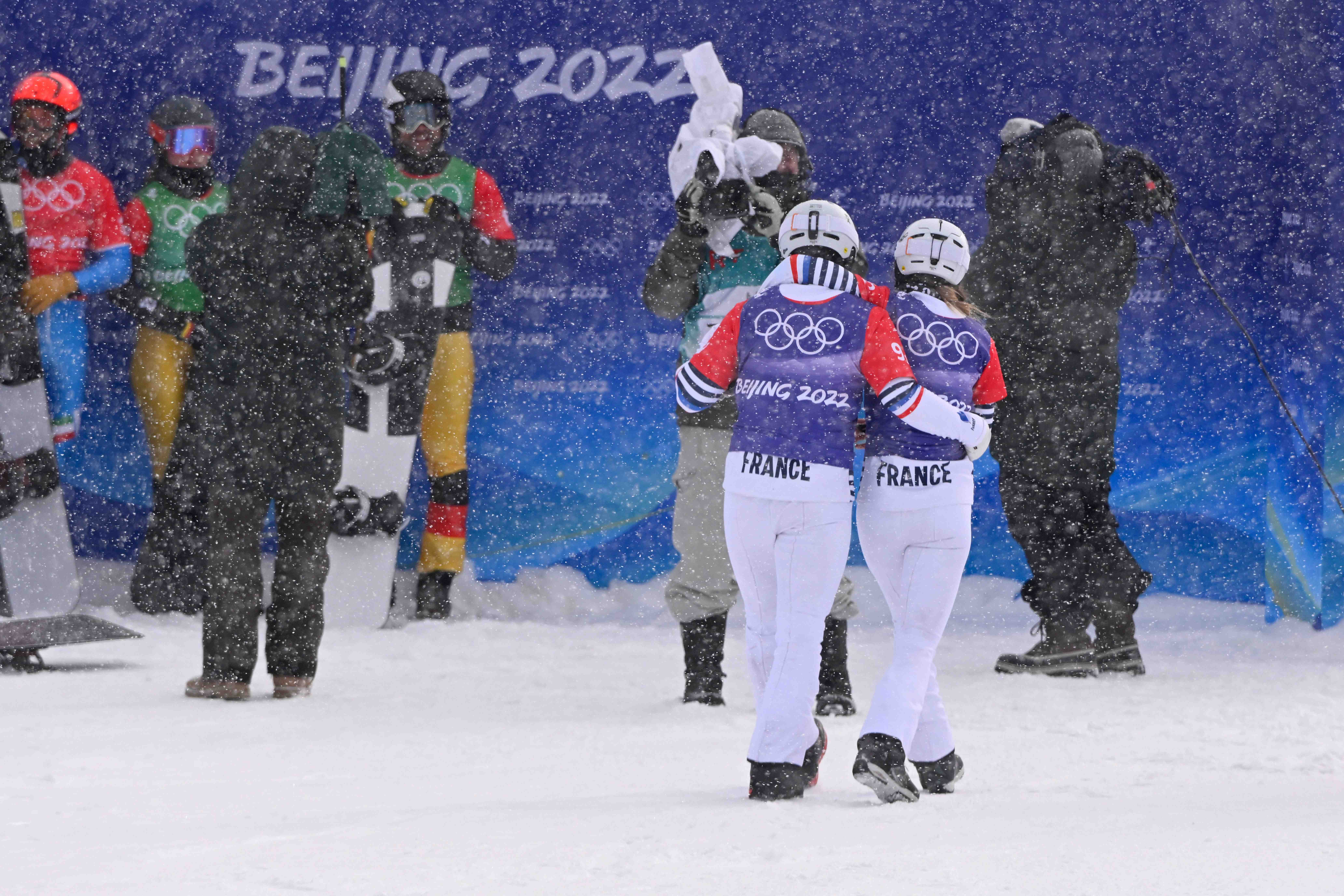 Julia Pereira Mabileau De Sousa - Loan Bozzolo - Snowboard Cross 