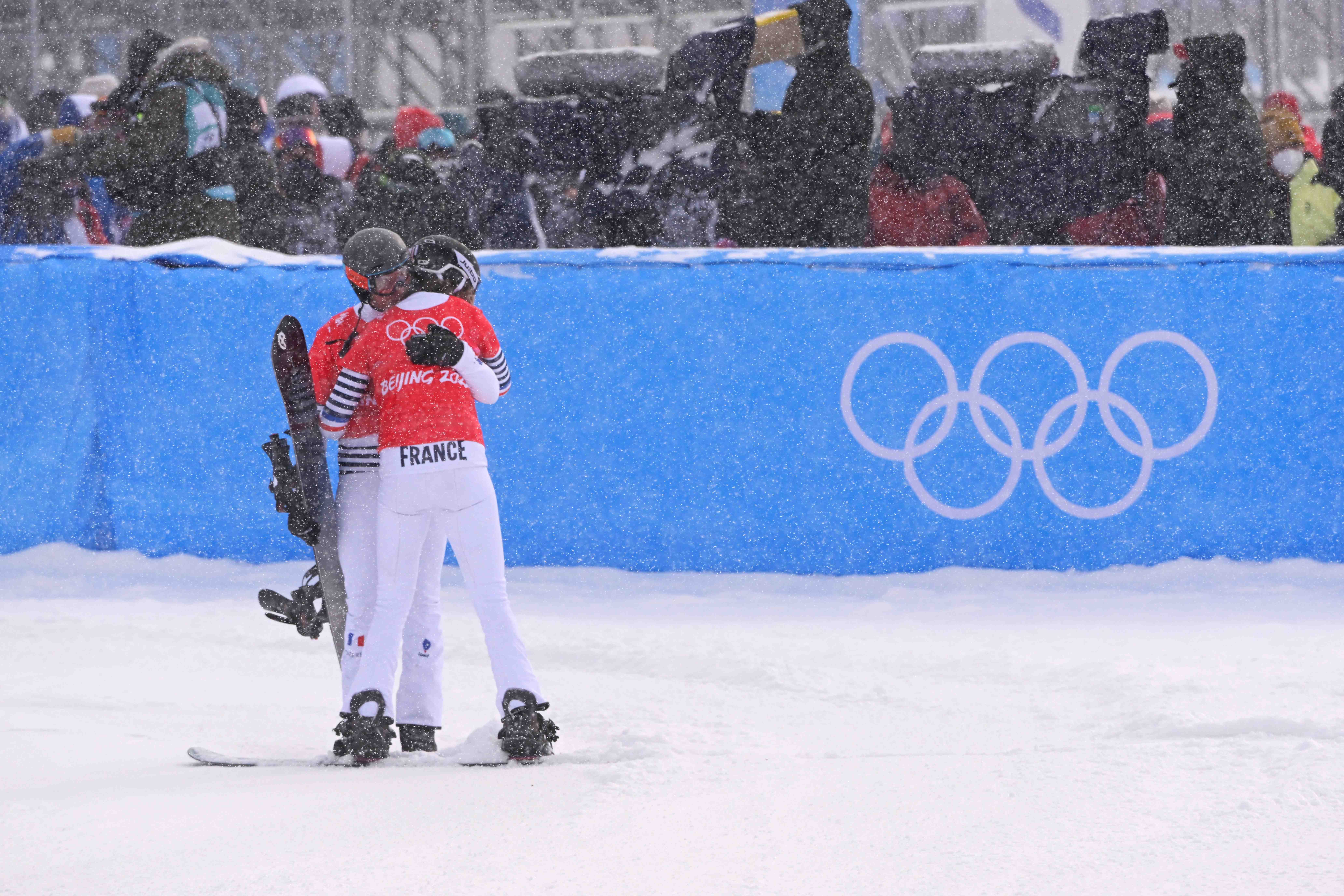Merlin Surget Chloé Trespeuch snowboard cross