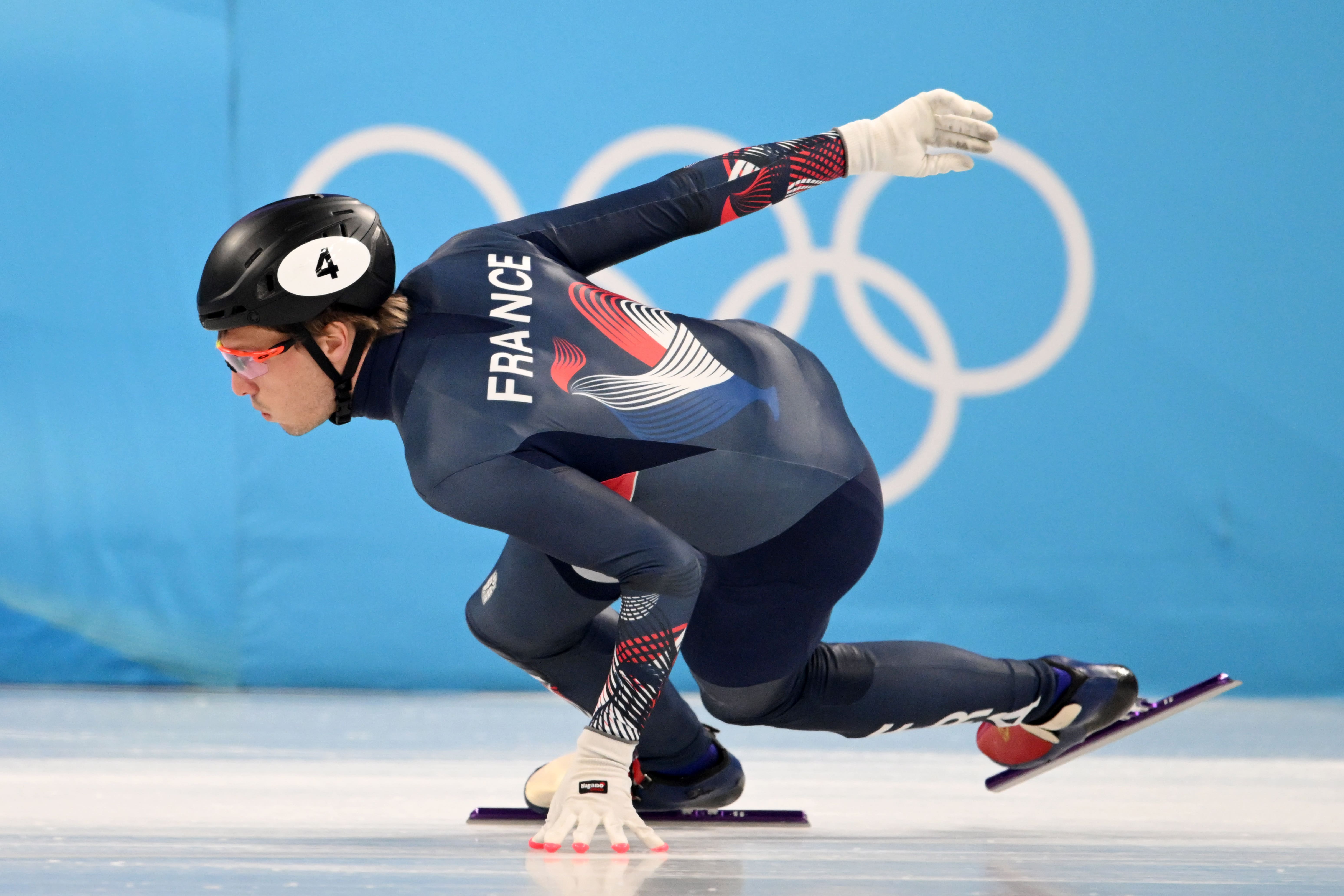 Sébastien Lepape france olympique pékin 2022 short track patinage de vitesse sur piste courte