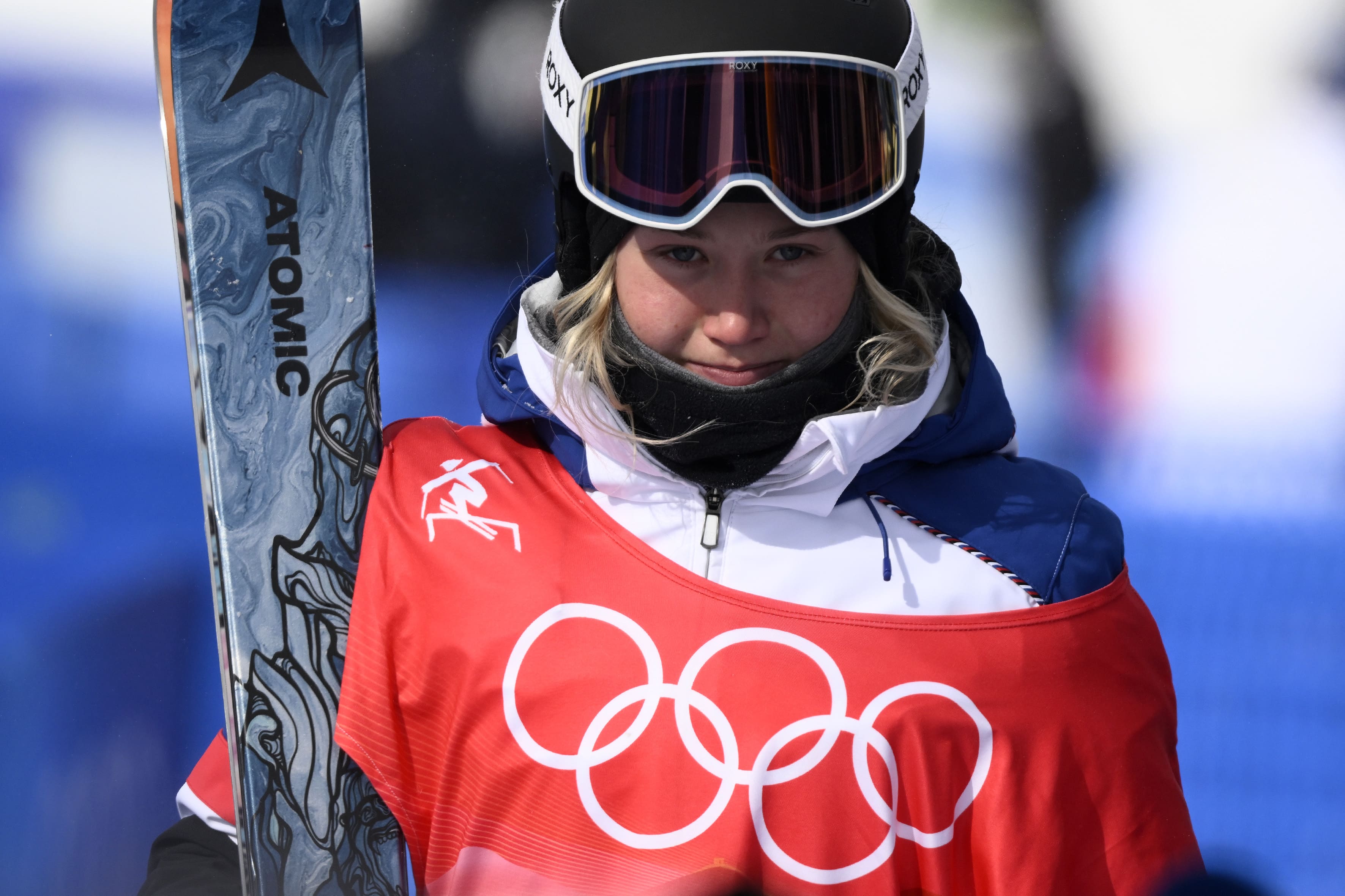 Tess Ledeux Pékin 2022 slopestyle ski acrobatique