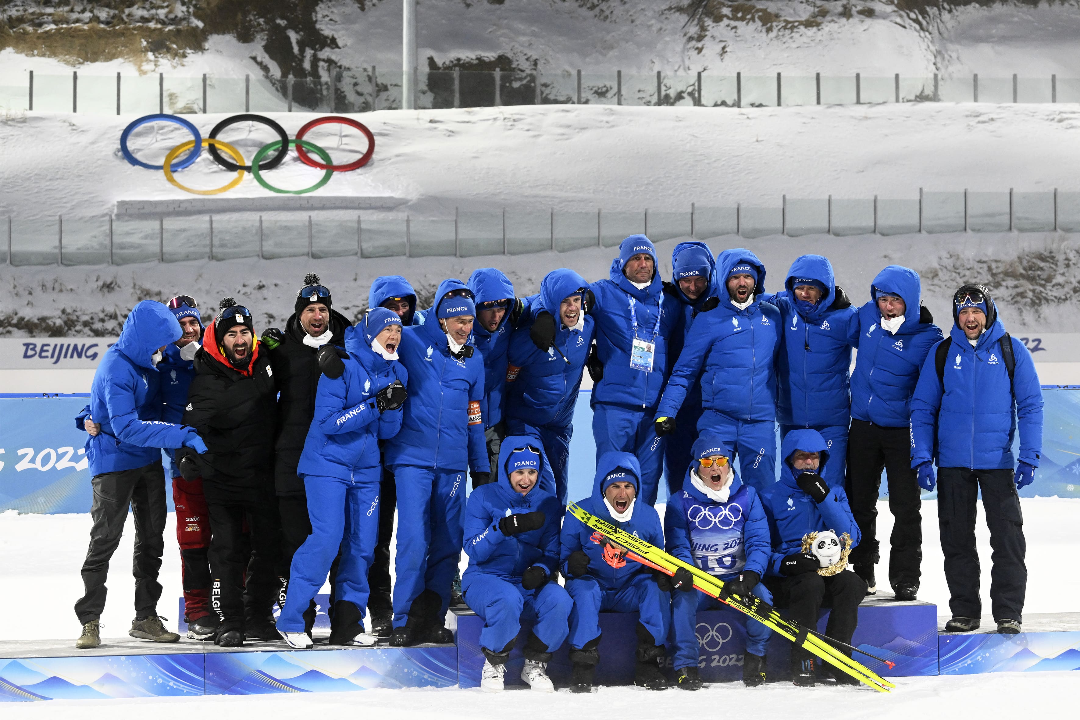 Biathlon Justine Braisaz Bouchet médaille d'or Pékin 2022