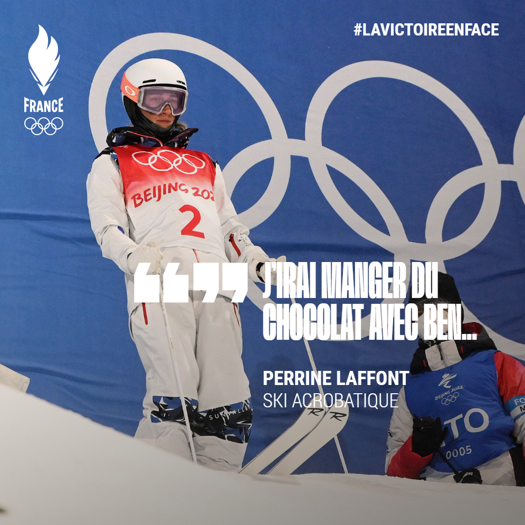 Perrine Laffont - Ski Acrobatique Pékin 2022 - Ski de bosses - France Olympique