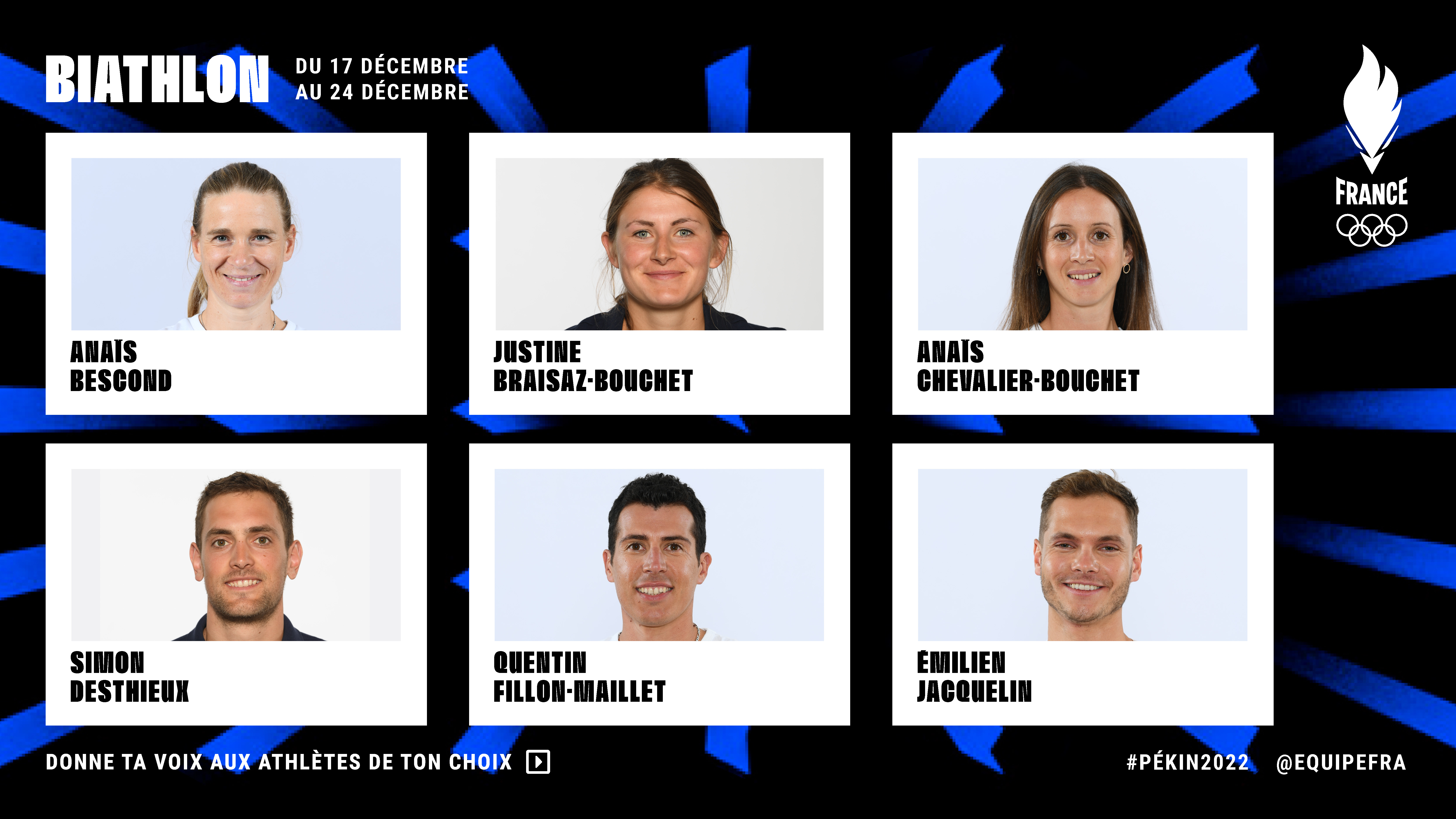 Porte Drapeaux Fra2022 Discipline  Biathlon