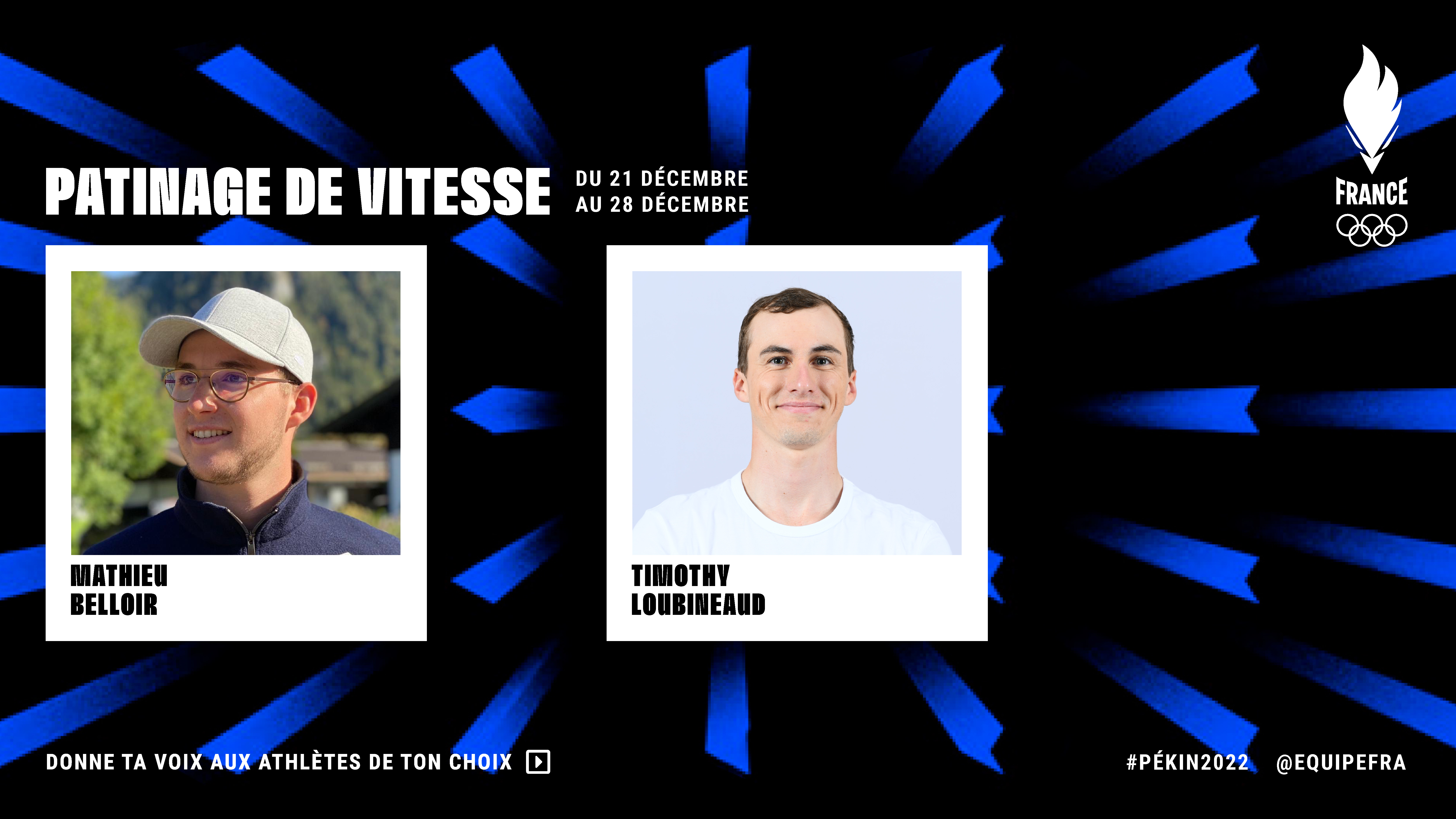 Porte Drapeaux Fra2022 Discipline  Patinage De Vitesse