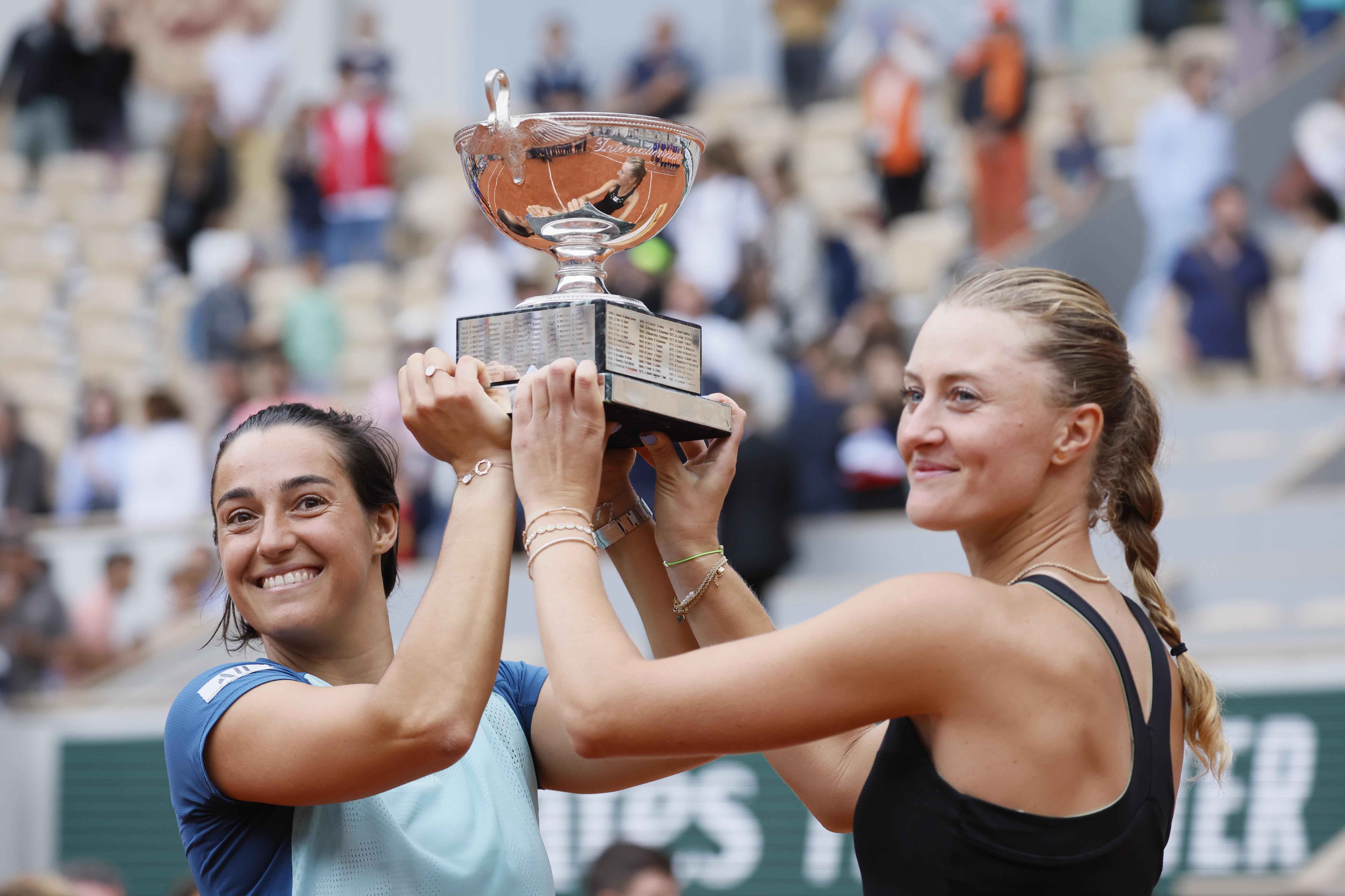 Mladenovic Garcia gagnent le double à Roland Garros 2022