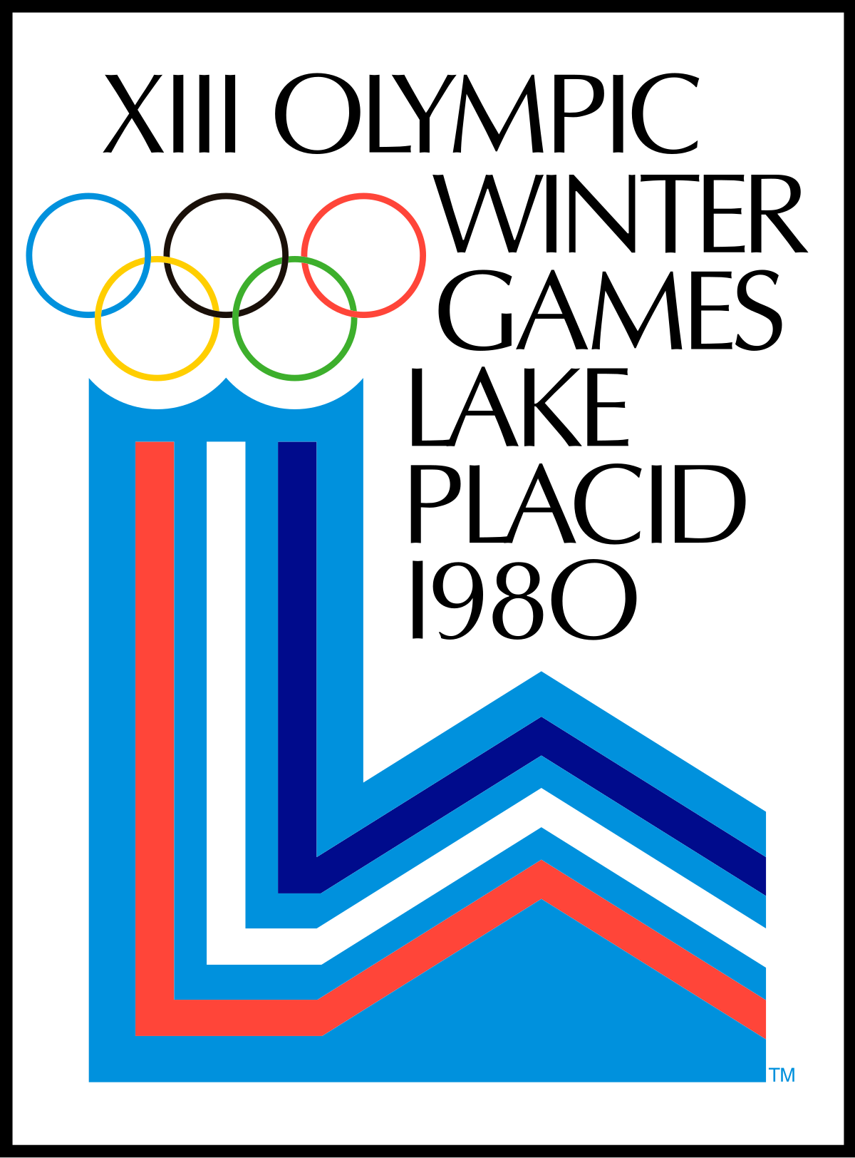 logo Lake Placid 1980