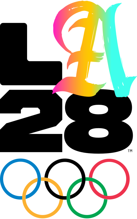 Logo Los Angeles 2028