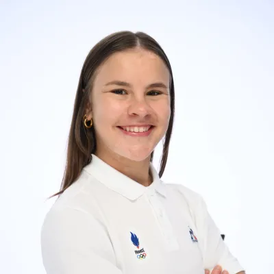 Portrait d'Aurélie LEVEQUE, athlète en short-track