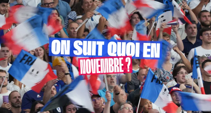 On suit quoi en novembre ? Le programme !