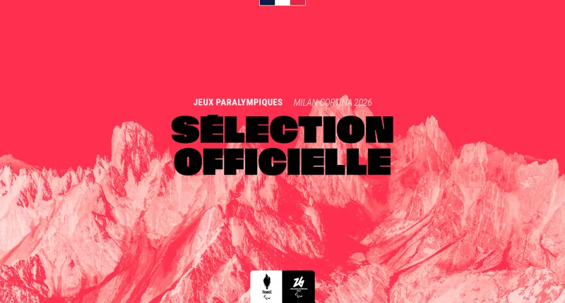 Visuel titre de sélection officielle paralympique