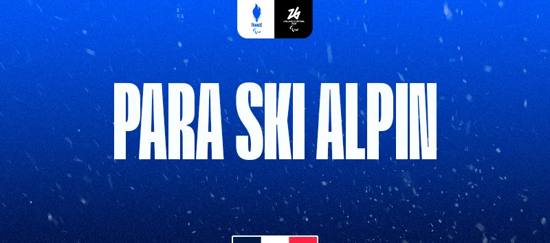Visuel d'annonce du para ski alpin