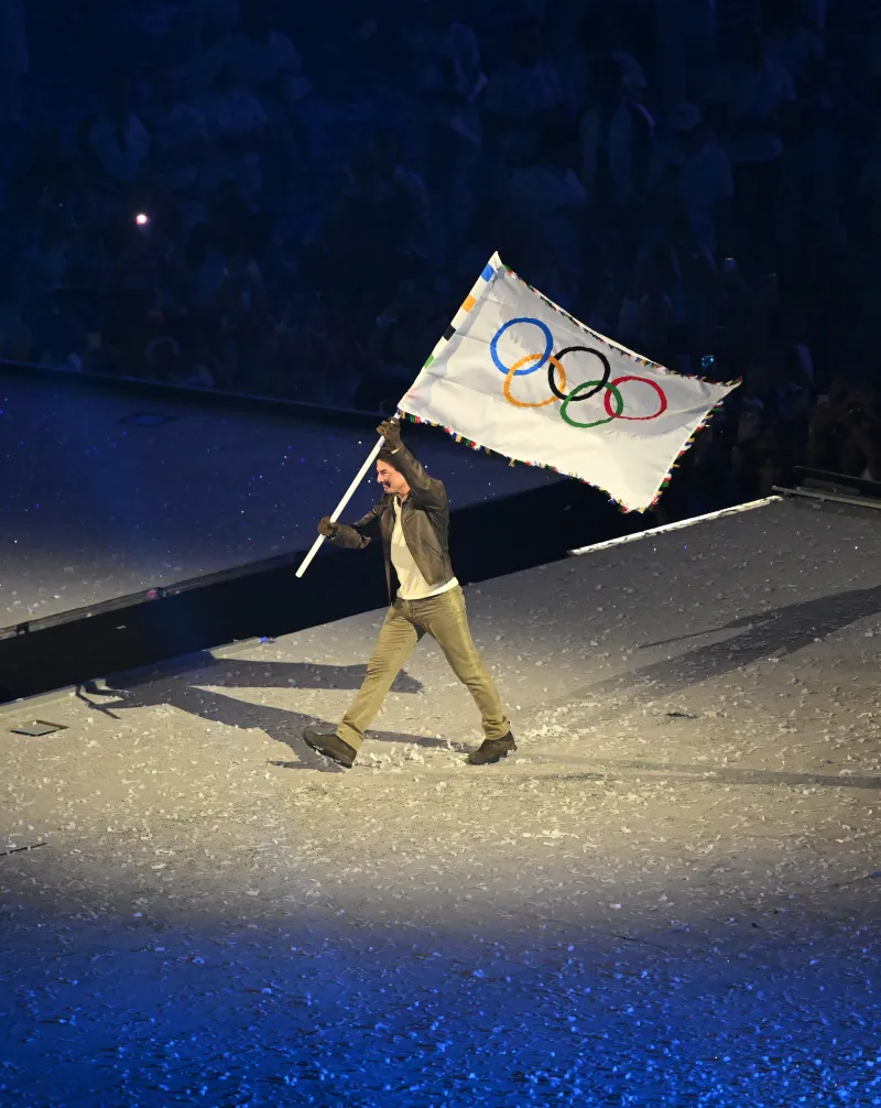 Tom Cruise Drapeau Olympique
