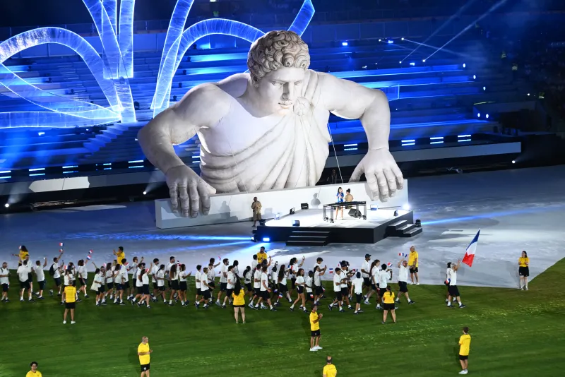 Cérémonie d'ouverture des Jeux Méditerranéens de Tarente 2026 - défilé de la délégation française