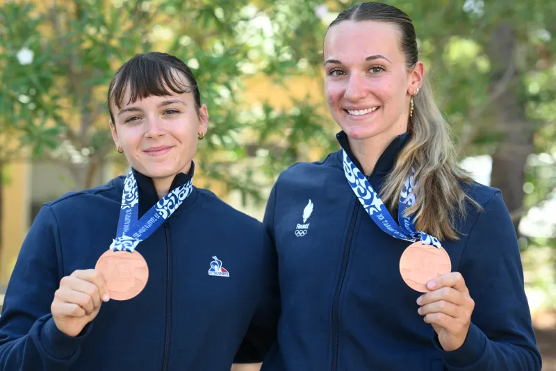 Jeux Méditerranéens de Tarente 2026 - Marine Bonnavaud et Loulia Lefoulon