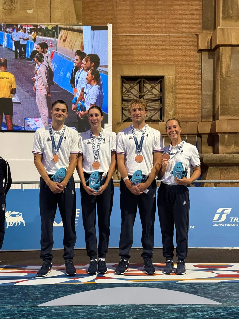 Jeux Méditerranéens de Tarente 2026 - Relais mixte triathlon