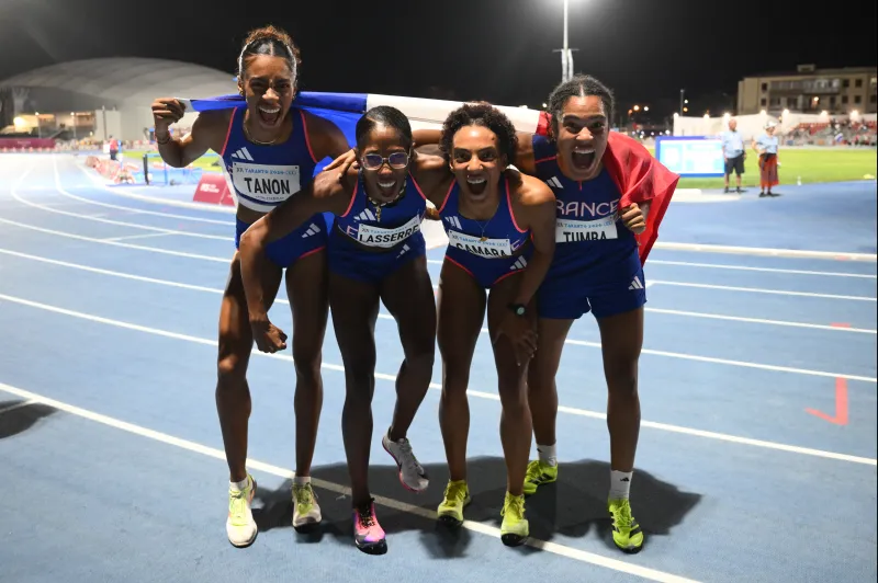Jeux Méditerranéens de Tarente 2026 - Relais 4x400 m (F)