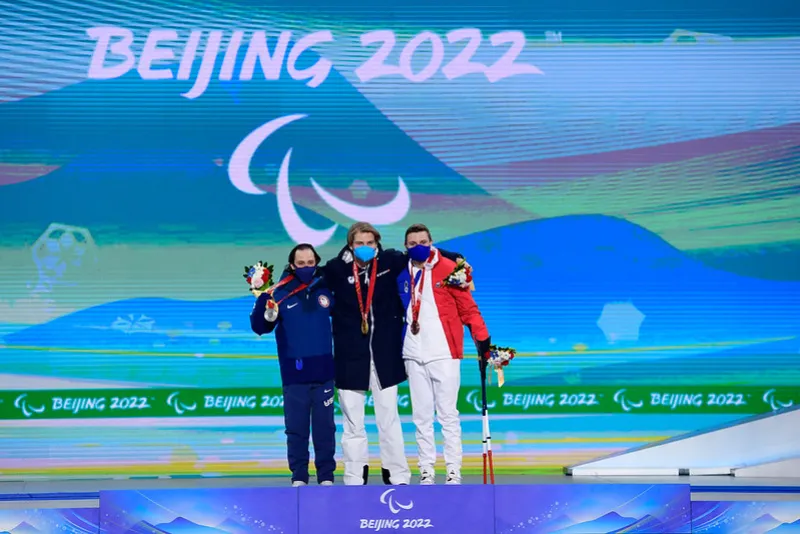 Arthur Bauchet, tout bronzé sur le slalom géant !