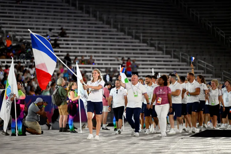 Nos Bleus 5e des Jeux Mondiaux 2022 !