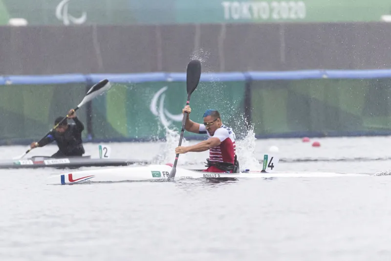 Rémy Boullé médaille de bronze en para canoë