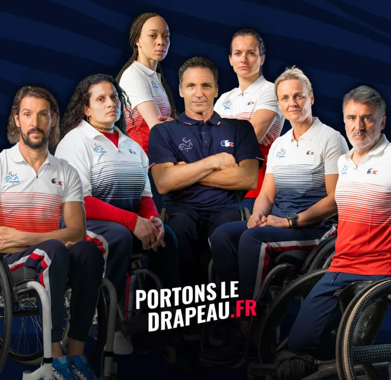 Elisez les porte-drapeaux paralympiques