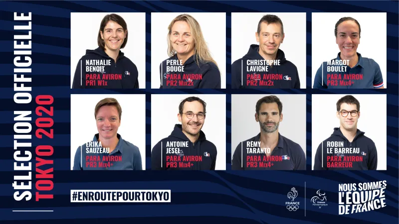 8 athlètes paralympiques viennent étoffer les rangs français pour Tokyo 2020