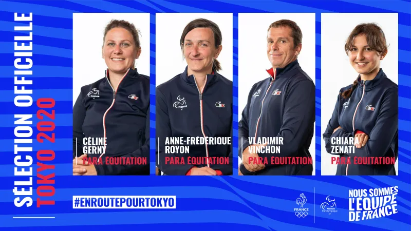 5 athlètes paralympiques sélectionnés pour les Jeux de Tokyo