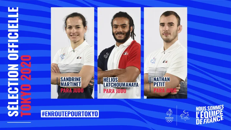 9 nouvelles sélections en para judo et tennis fauteuil