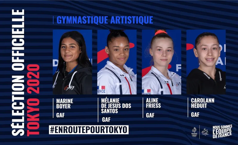 Tokyo 2020 : De nouveaux athlètes olympiques sélectionnés 