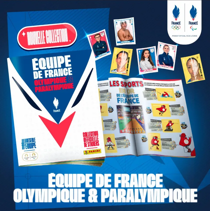 La collection Panini dédiée à l'Equipe de France est là !