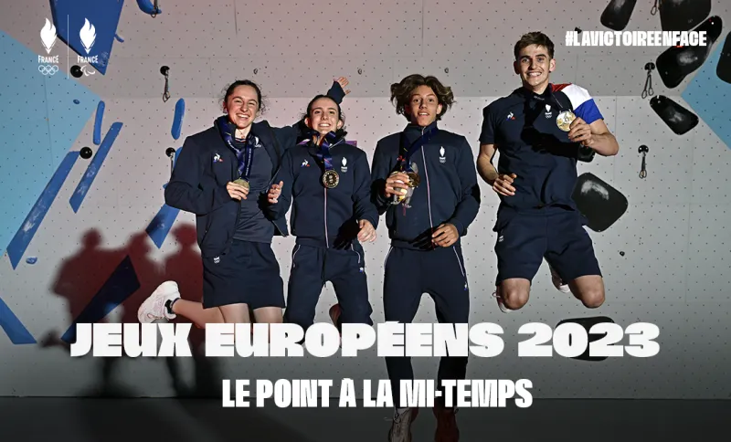 Jeux Européens 2023 : Le point à la mi-temps !