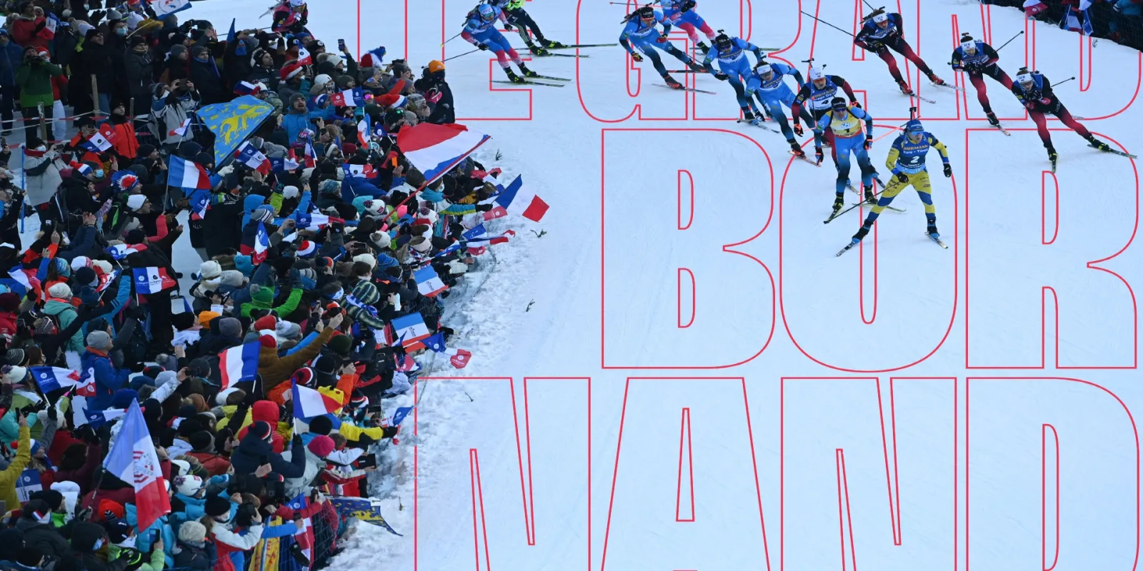 Le Grand Bornand biathlon mass start 15km Hommes