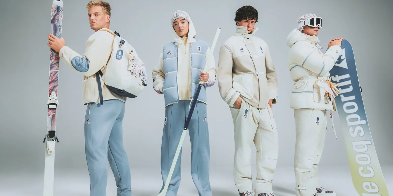 Le Coq Sportif - Collection Milan Cortina Equipe de France JO Jeux Para