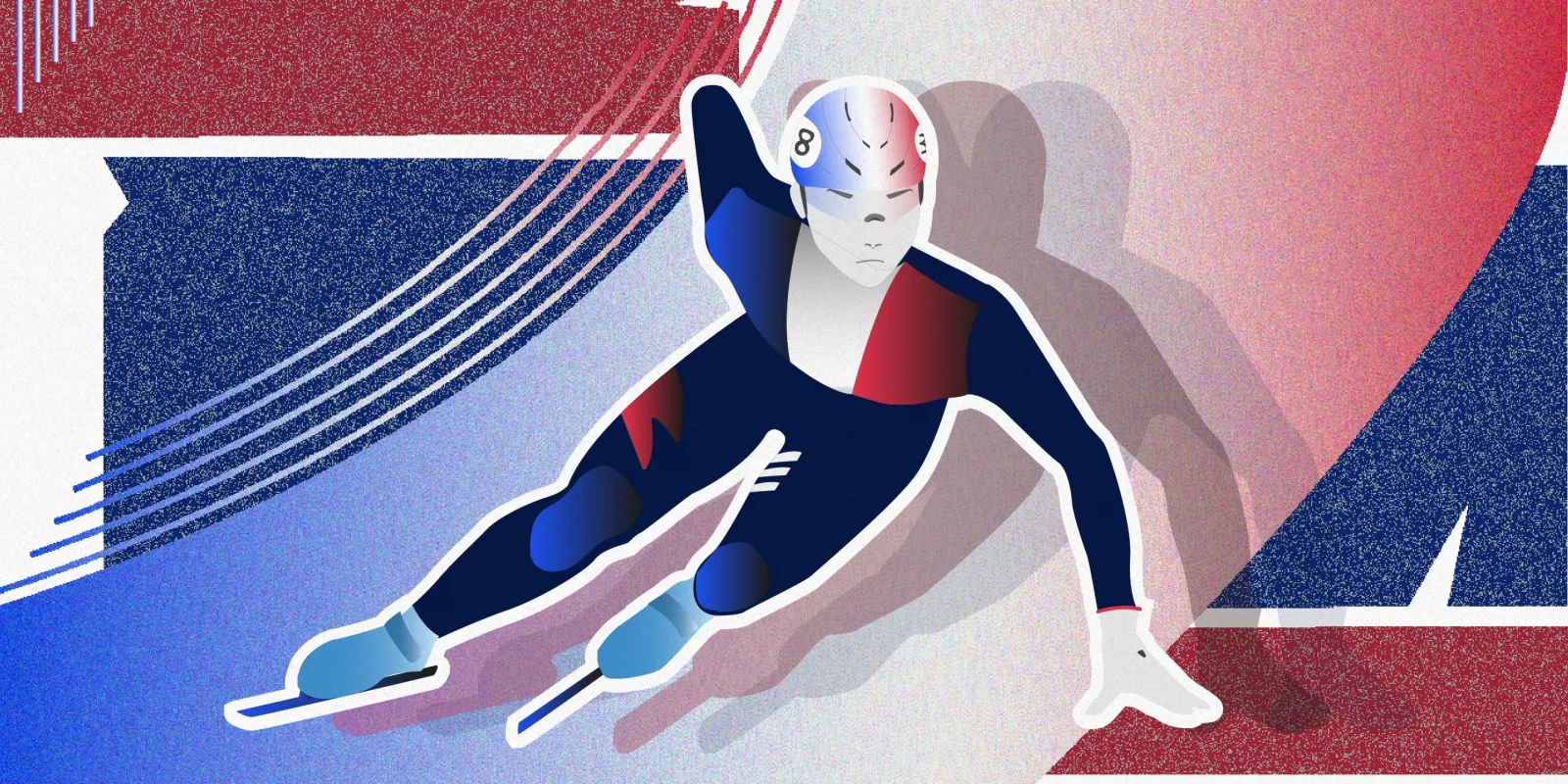 Le geste parfait au short-track