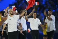 Cérémonie d'ouverture des Jeux Méditerranéens de Tarente 2026 -  Porte-drapeaux