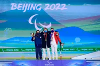 Arthur Bauchet, tout bronzé sur le slalom géant !