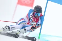 Mathieu Faivre bronze sous la neige !
